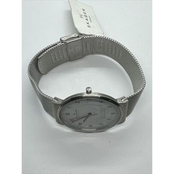 Skagen PRSK1029 Women Silver Stainless Steel Mesh Analog Dial Wrist Watch AEA157